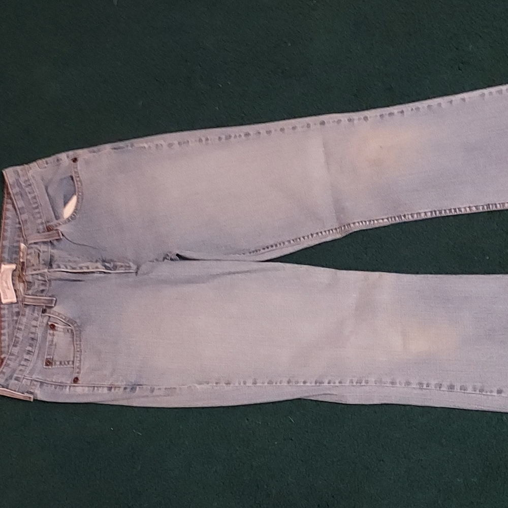 Levi jeans, size 8 long, light blue